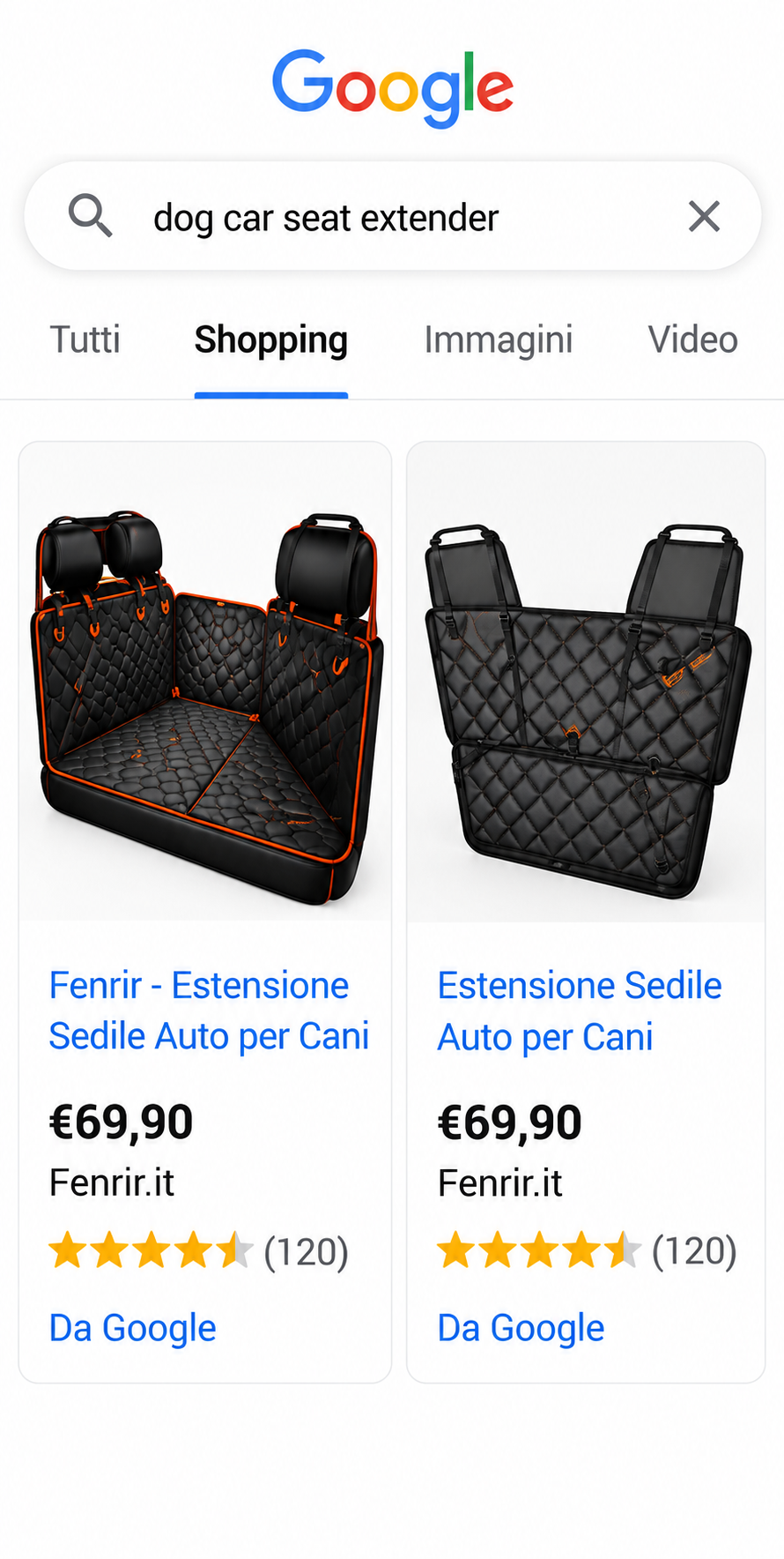 Risultati Google Shopping_ Coprisedili Auto per Cani copia